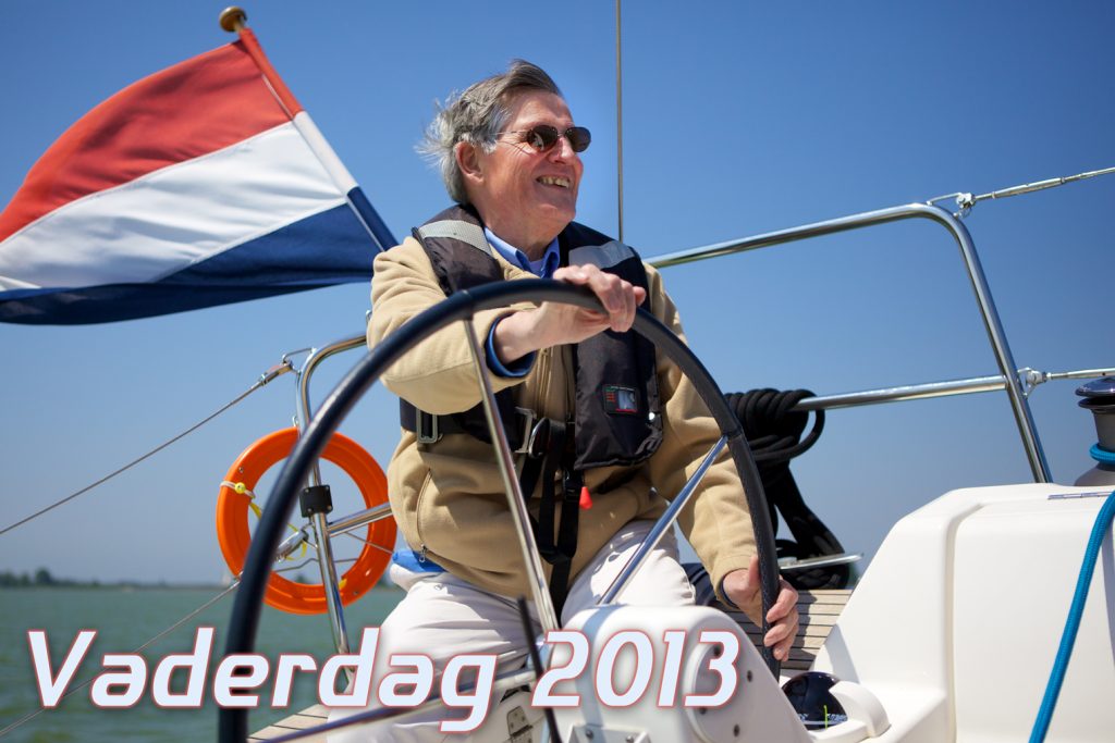 Verras je vader voor vaderdag met een dag zeilen met schipper op het IJsselmeer